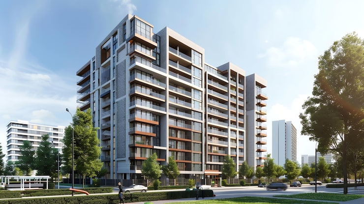 MP The White House under construction 3 BHK apartment project in Manapakkam Chennai